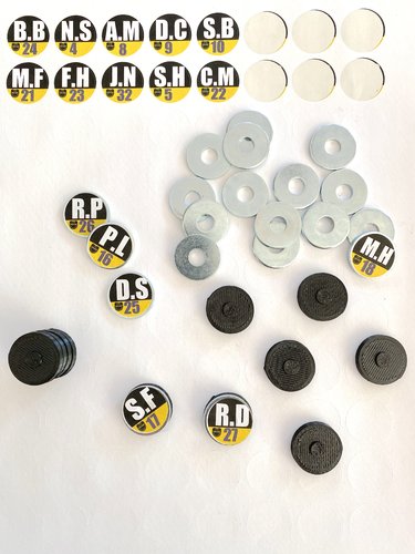 KickMAG PRO Teamset SCHWARZ