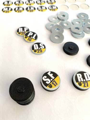 KickMAG PRO Teamset SCHWARZ